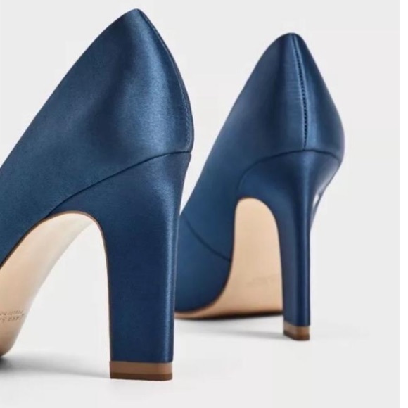 🎁5/100🎁 Zara satin heels - Picture 4 of 8